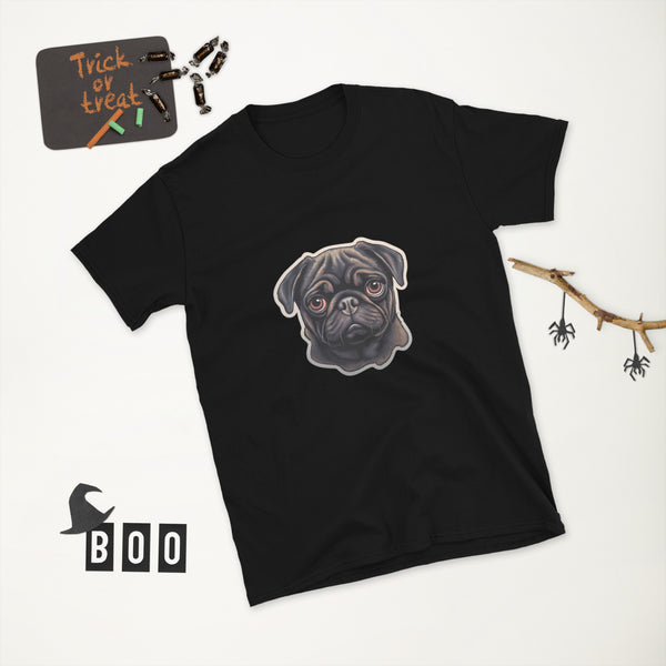 Pug Shirt | Pug Tshirt | Pug Mom Shirt | Pug Tee Shirt | Pugs Short-Sleeve Unisex T-Shirt