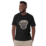 Cute Pug Shirt | Pug Tshirt | Pug Unisex T-Shirt Cute Pug Shirt | Pug Tshirt | Pug Unisex T-Shirt