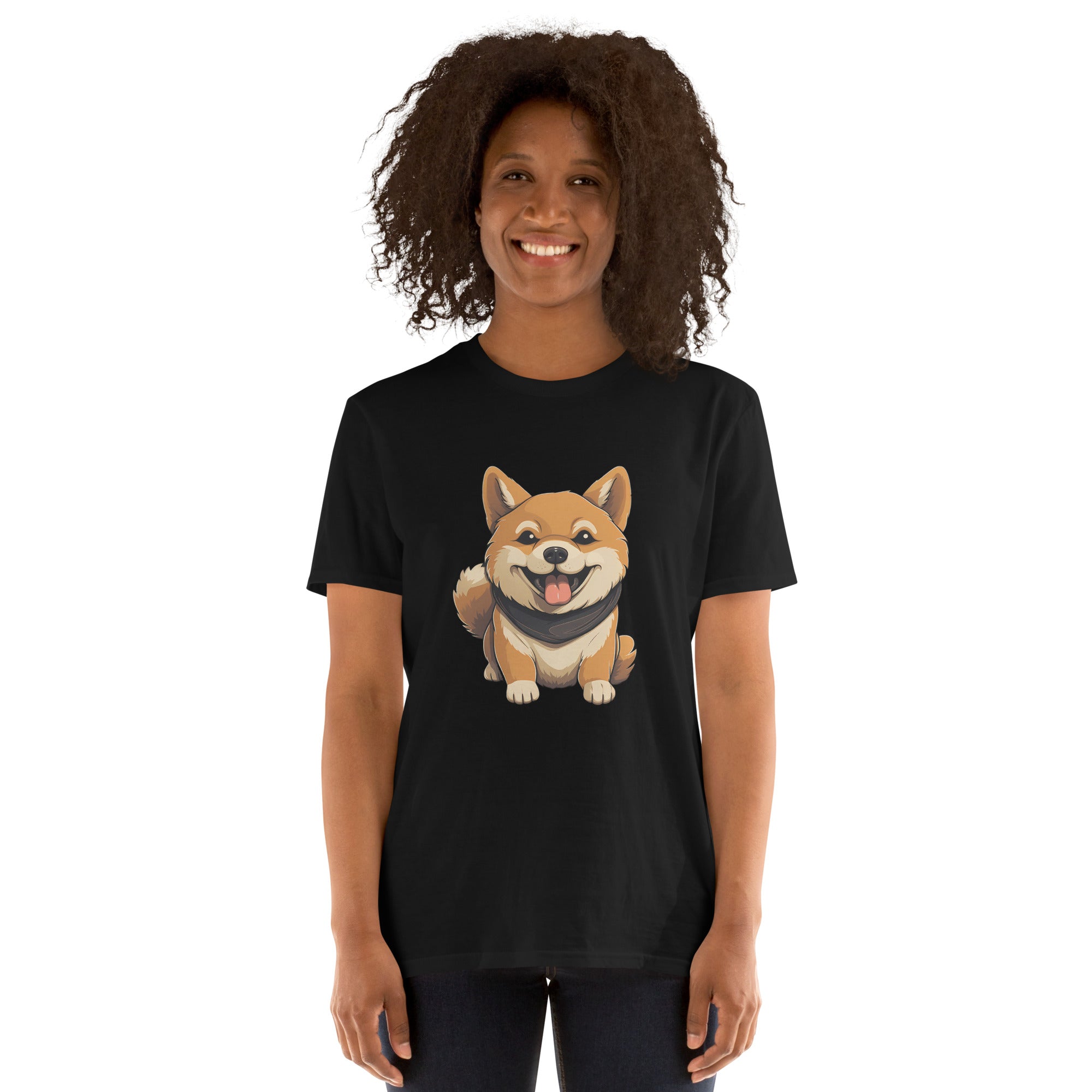 Cute Shiba Inu Shirt | Shibainu Tshirt | Unisex Shiba Inu T-Shirt Secondary image