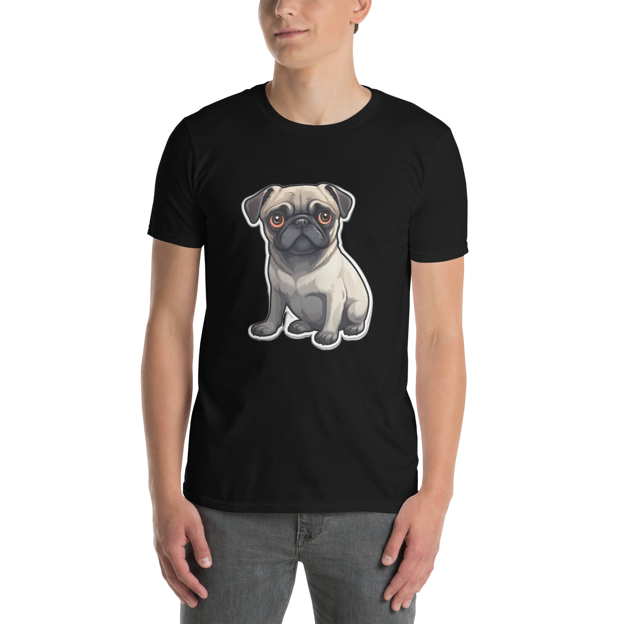 Cute Pug Shirt | Pug Tshirt | Cute Pug Unisex T-Shirt Main image