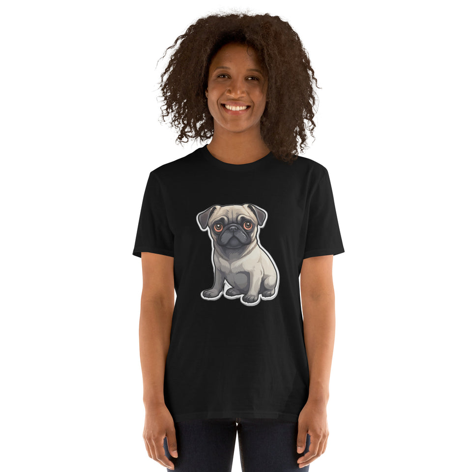 Cute Pug Shirt | Pug Tshirt | Cute Pug Unisex T-Shirt