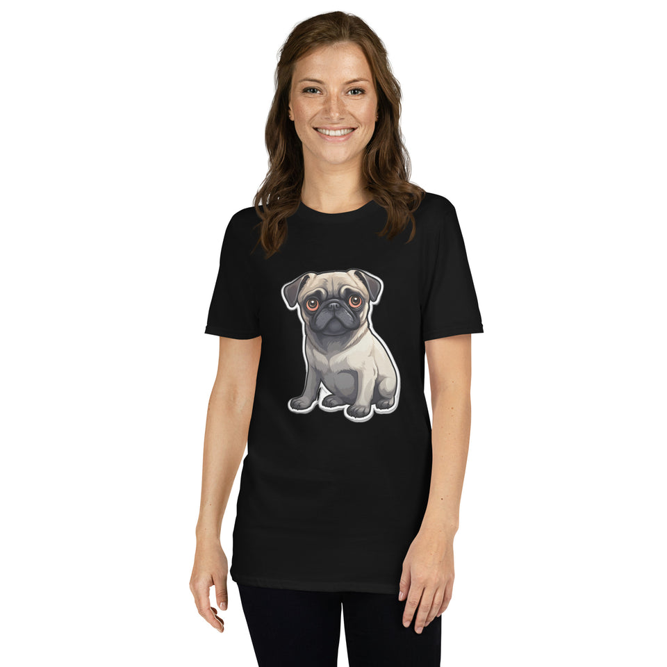 Cute Pug Shirt | Pug Tshirt | Cute Pug Unisex T-Shirt