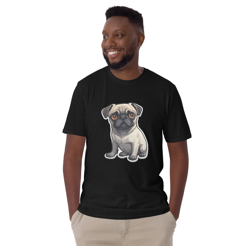 Cute Pug Shirt | Pug Tshirt | Cute Pug Unisex T-Shirt