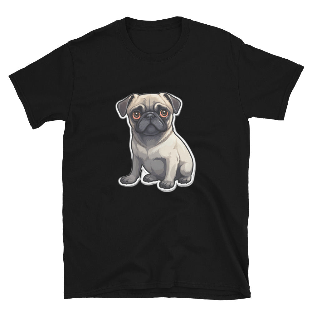 Cute Pug Shirt | Pug Tshirt | Cute Pug Unisex T-Shirt