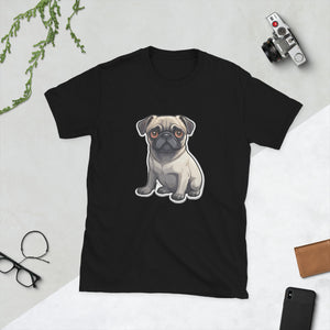 Cute Pug Shirt | Pug Tshirt | Cute Pug Unisex T-Shirt Cute Pug Shirt | Pug Tshirt | Cute Pug Unisex T-Shirt