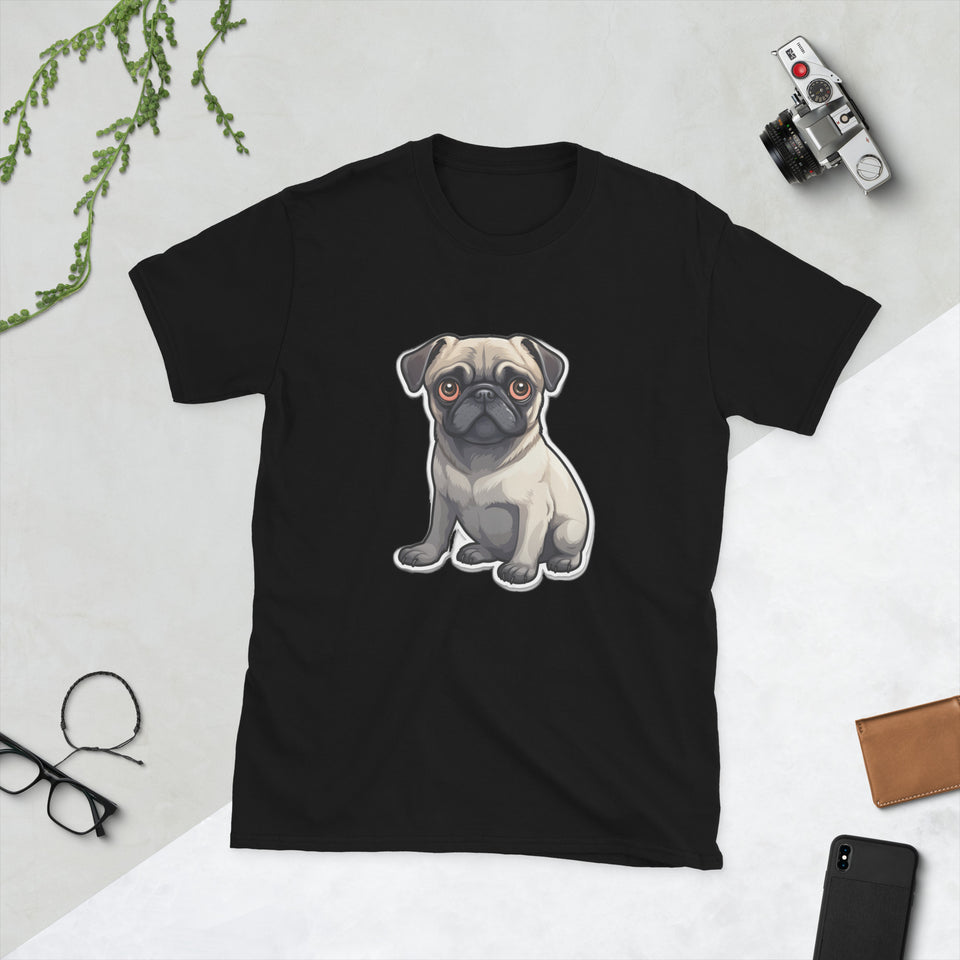 Cute Pug Shirt | Pug Tshirt | Cute Pug Unisex T-Shirt