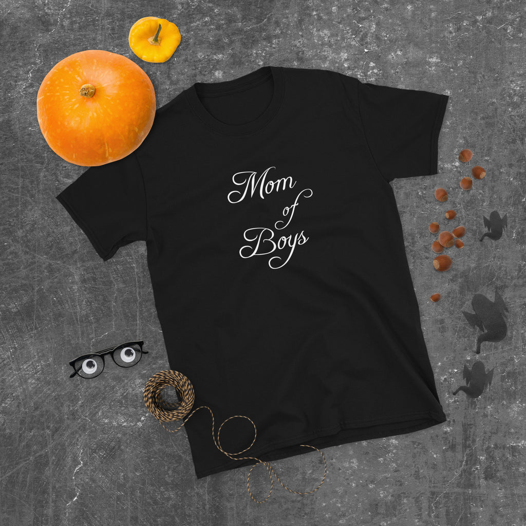 Mom Of Boys Shirt | Mother Tee | Mom Unisex T-Shirt