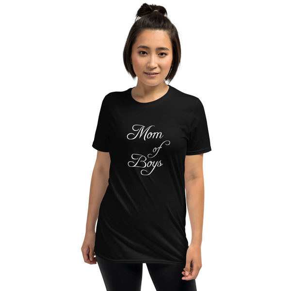 Mom Of Boys Shirt | Mother Tee | Mom Unisex T-Shirt