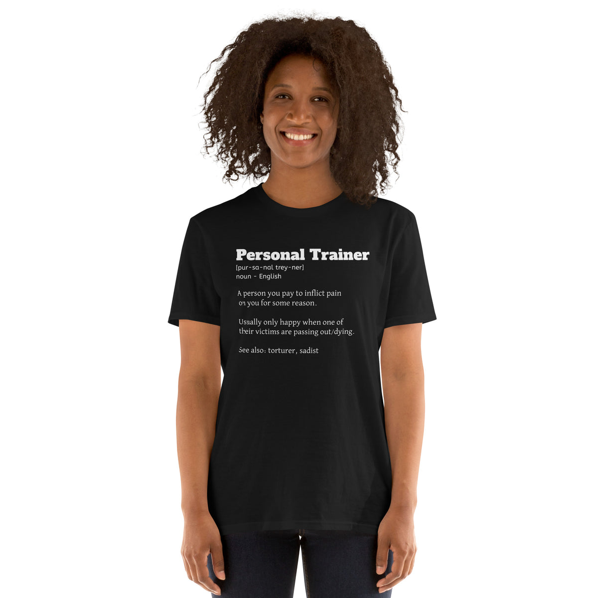Personal Trainer Unisex Shirt Personal Trainer Gift Gym Shirt for Personal Trainer Exercise Shirt Gym Gift | Personal Trainer Definition Shirt