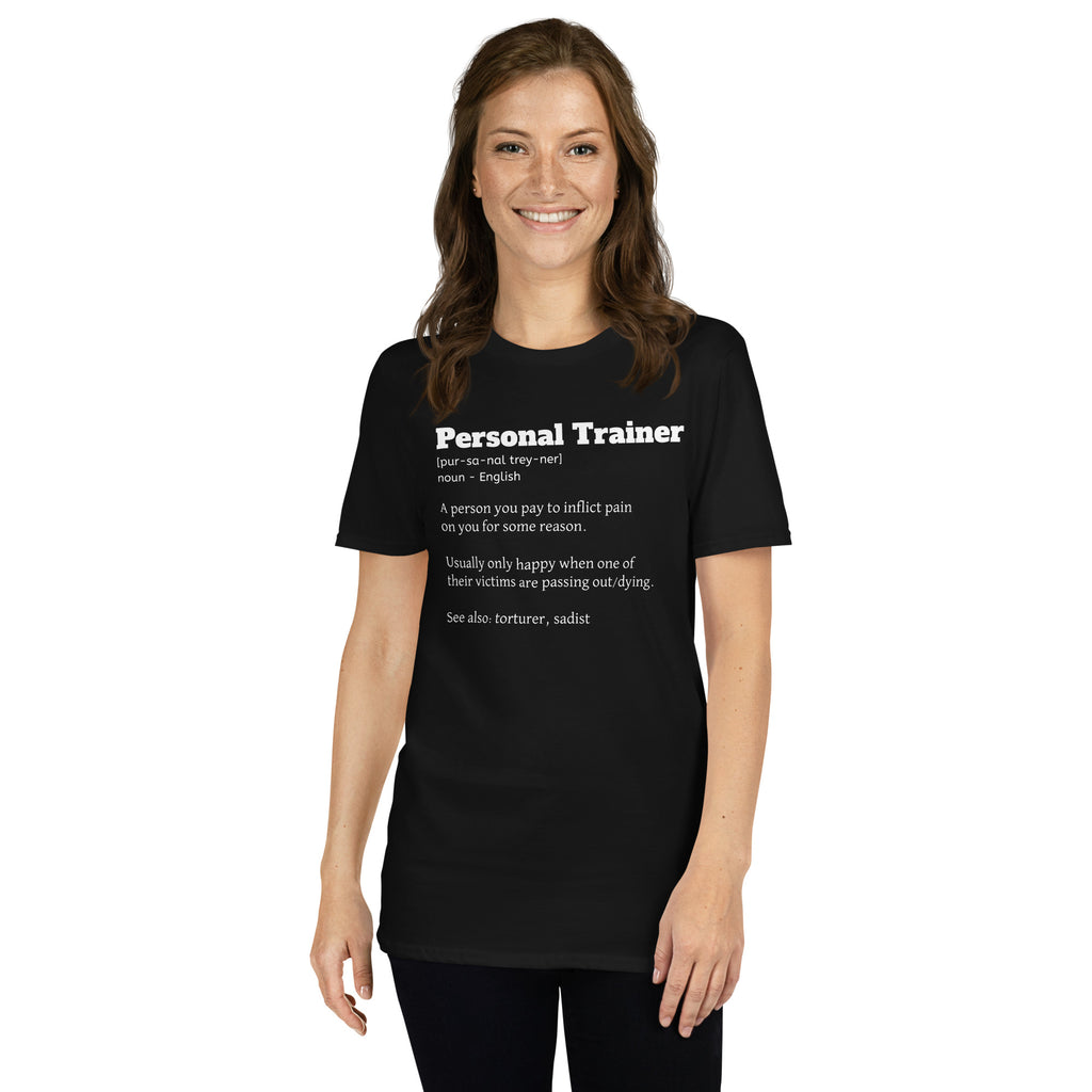 Personal Trainer Unisex Shirt Personal Trainer Gift Gym Shirt for Personal Trainer Exercise Shirt Gym Gift | Personal Trainer Definition Shirt