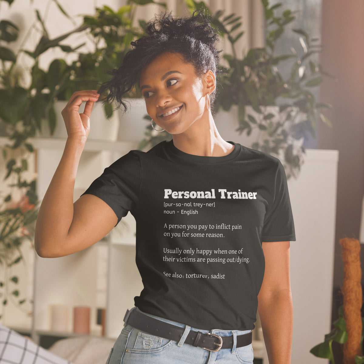 Personal Trainer Unisex Shirt Personal Trainer Gift Gym Shirt for Personal Trainer Exercise Shirt Gym Gift | Personal Trainer Definition Shirt