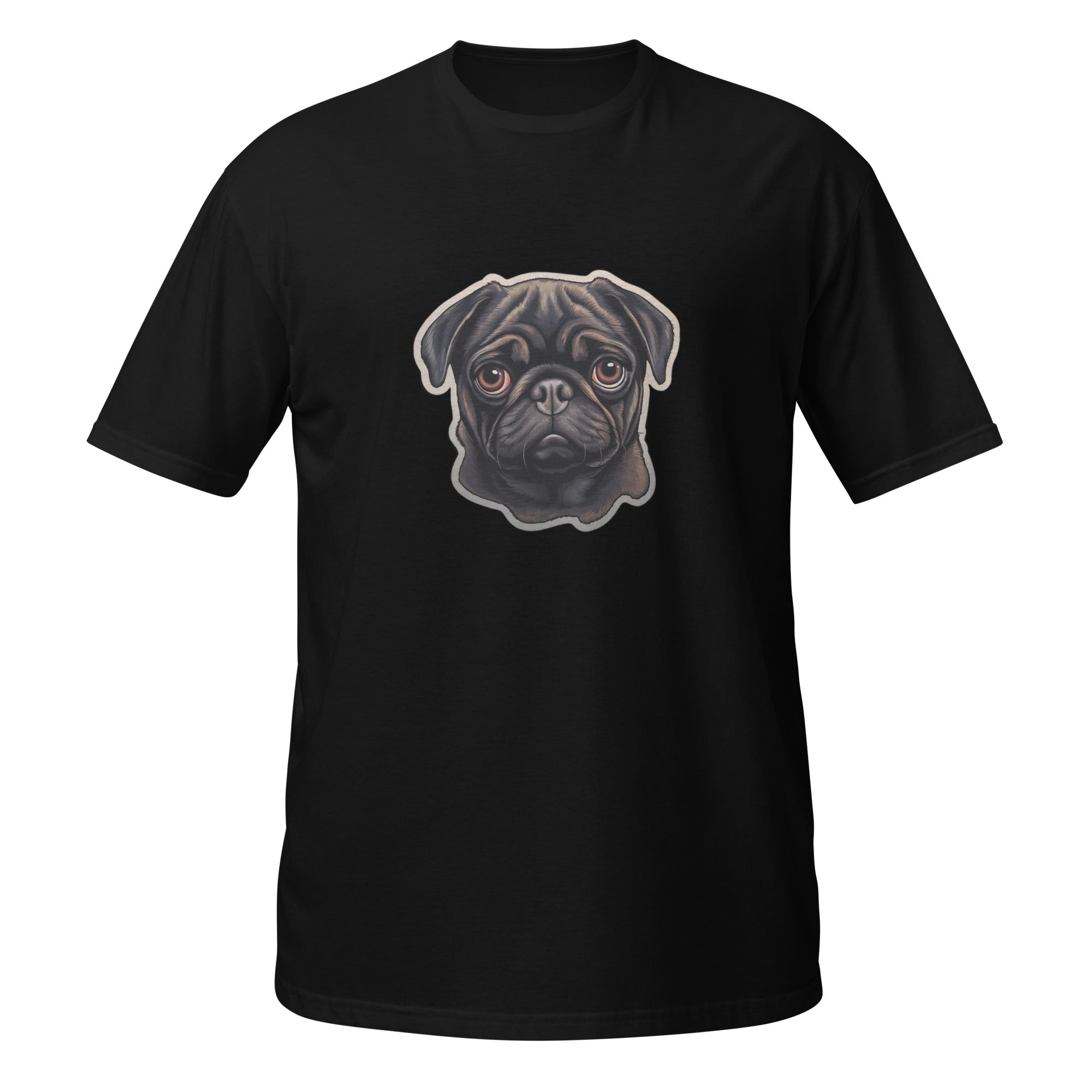 Pug Shirt | Pug Tshirt | Pug Mom Shirt | Pug Tee Shirt | Pugs Short-Sleeve Unisex T-Shirt