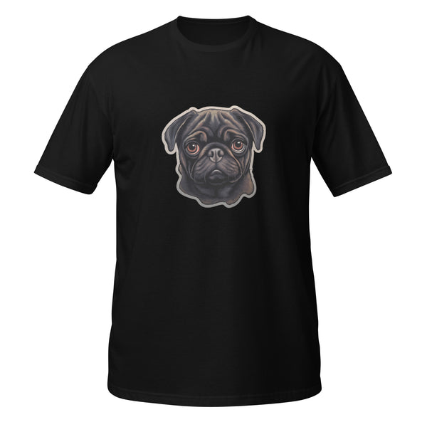 Pug Shirt | Pug Tshirt | Pug Mom Shirt | Pug Tee Shirt | Pugs Short-Sleeve Unisex T-Shirt