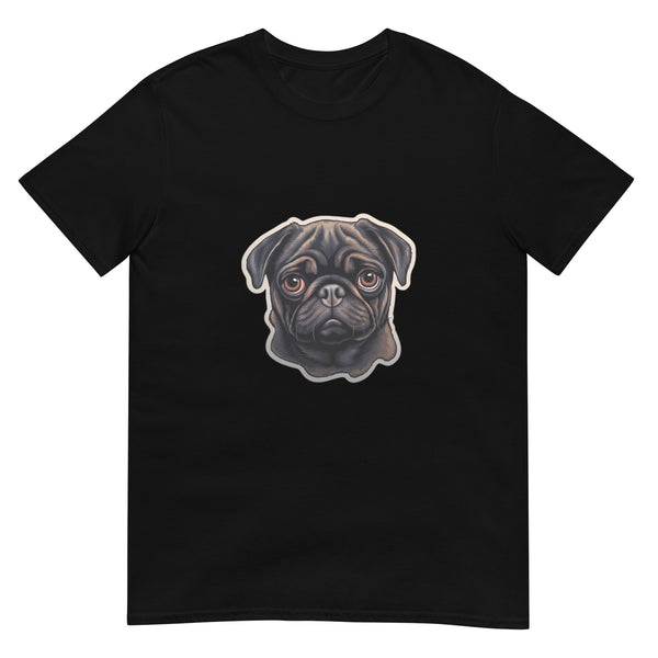 Pug Shirt | Pug Tshirt | Pug Mom Shirt | Pug Tee Shirt | Pugs Short-Sleeve Unisex T-Shirt