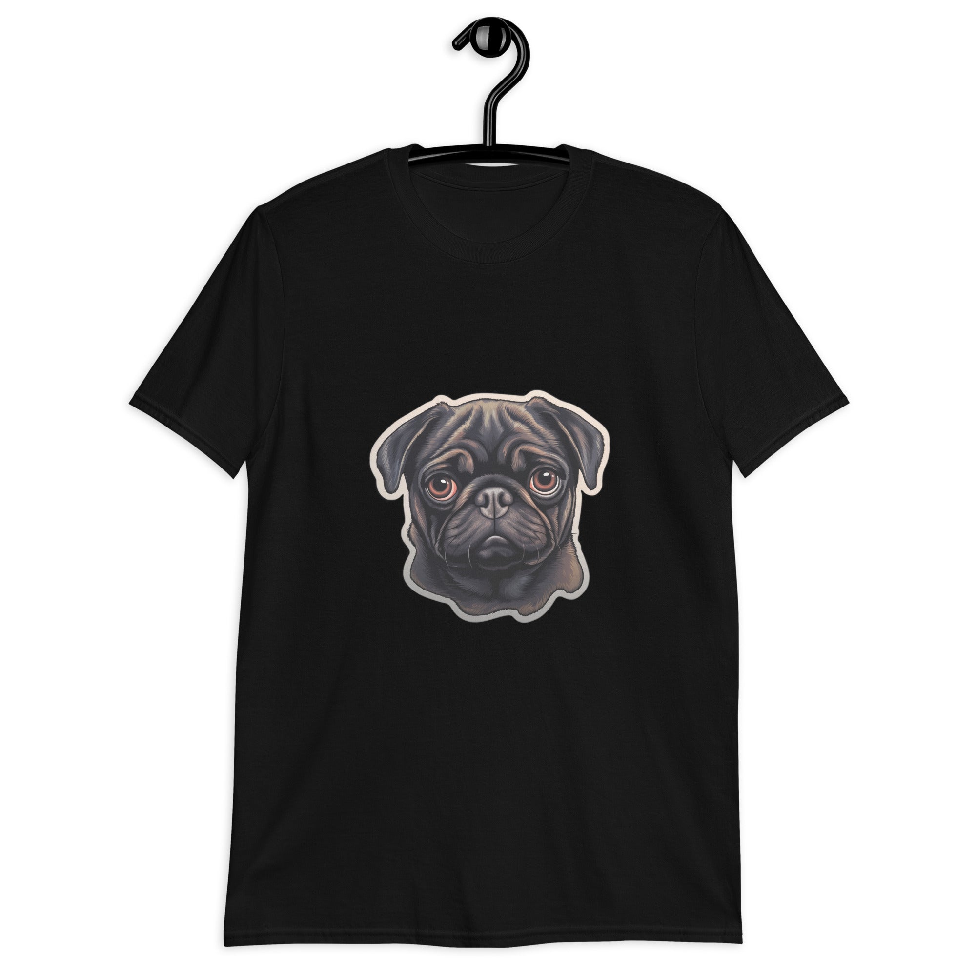 Pug Shirt | Pug Tshirt | Pug Mom Shirt | Pug Tee Shirt | Pugs Short-Sleeve Unisex T-Shirt