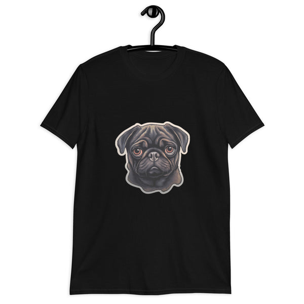 Pug Shirt | Pug Tshirt | Pug Mom Shirt | Pug Tee Shirt | Pugs Short-Sleeve Unisex T-Shirt