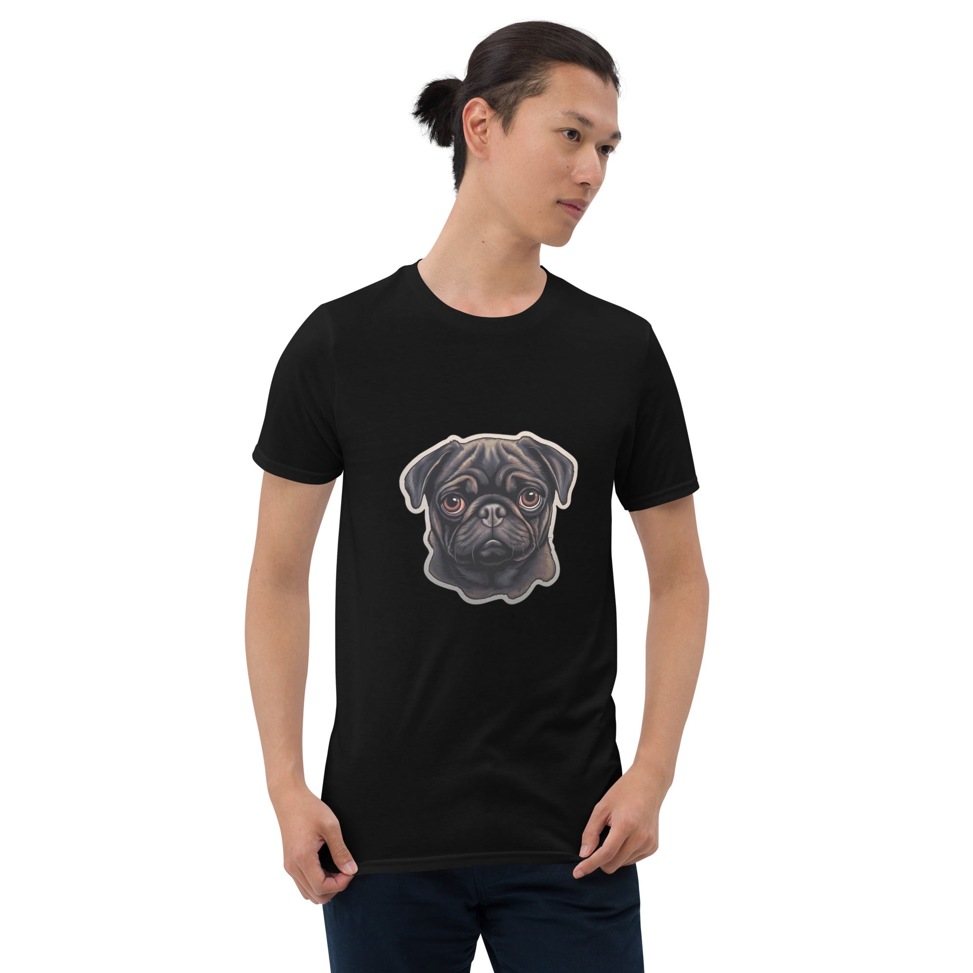 Pug Shirt | Pug Tshirt | Pug Mom Shirt | Pug Tee Shirt | Pugs Short-Sleeve Unisex T-Shirt