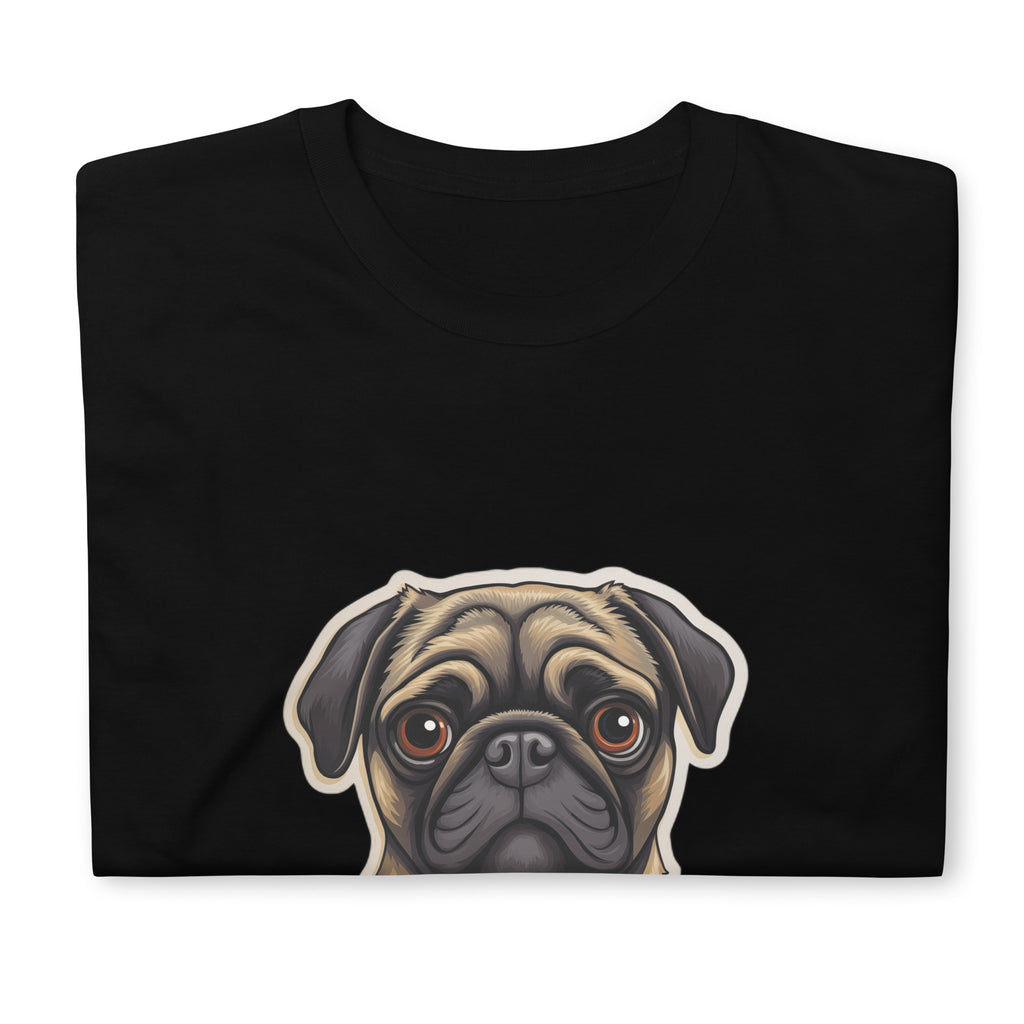 Pug Shirt | Pug Tshirt | Pug Mom Shirt | Pug Tee Shirt | Pugs 2 Short-Sleeve Unisex T-Shirt