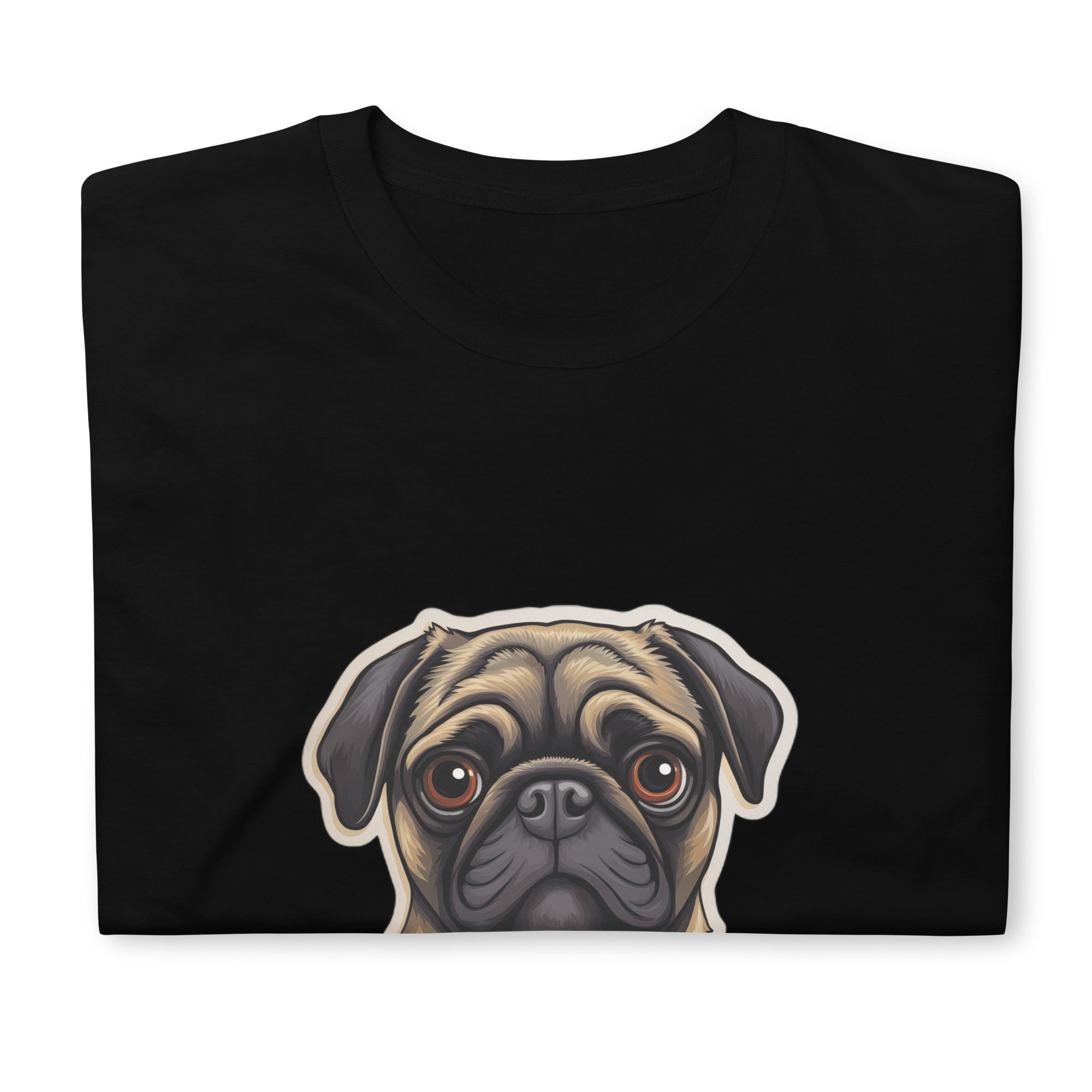 Pug Shirt | Pug Tshirt | Pug Mom Shirt | Pug Tee Shirt | Pugs 2 Short-Sleeve Unisex T-Shirt