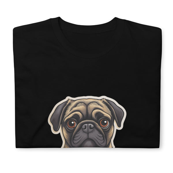 Pug Shirt | Pug Tshirt | Pug Mom Shirt | Pug Tee Shirt | Pugs 2 Short-Sleeve Unisex T-Shirt