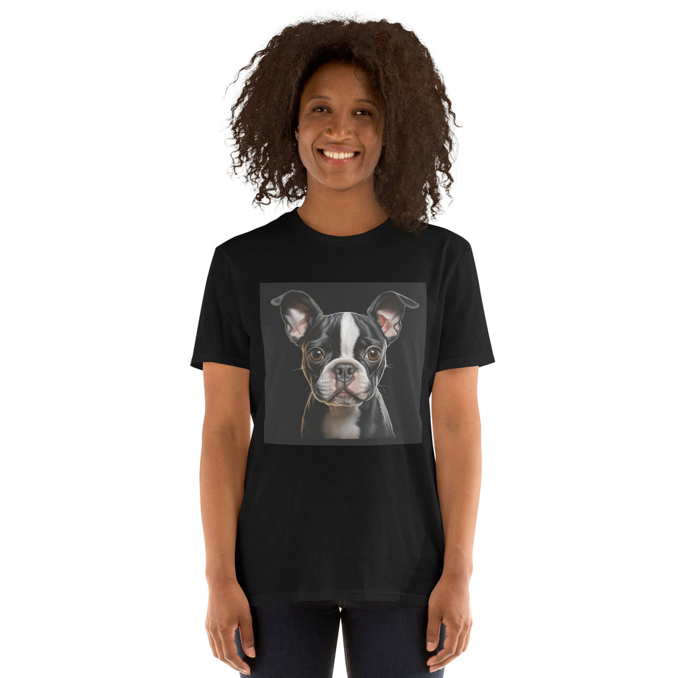 Boston Terrier Shirt | Boston Terrier T Shirt | Boston Terrier Tee | Boston Terrier T-shirt | Boston Unisex T-Shirt
