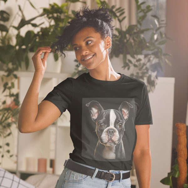 Boston Terrier Shirt | Boston Terrier T Shirt | Boston Terrier Tee | Boston Terrier T-shirt | Boston Unisex T-Shirt