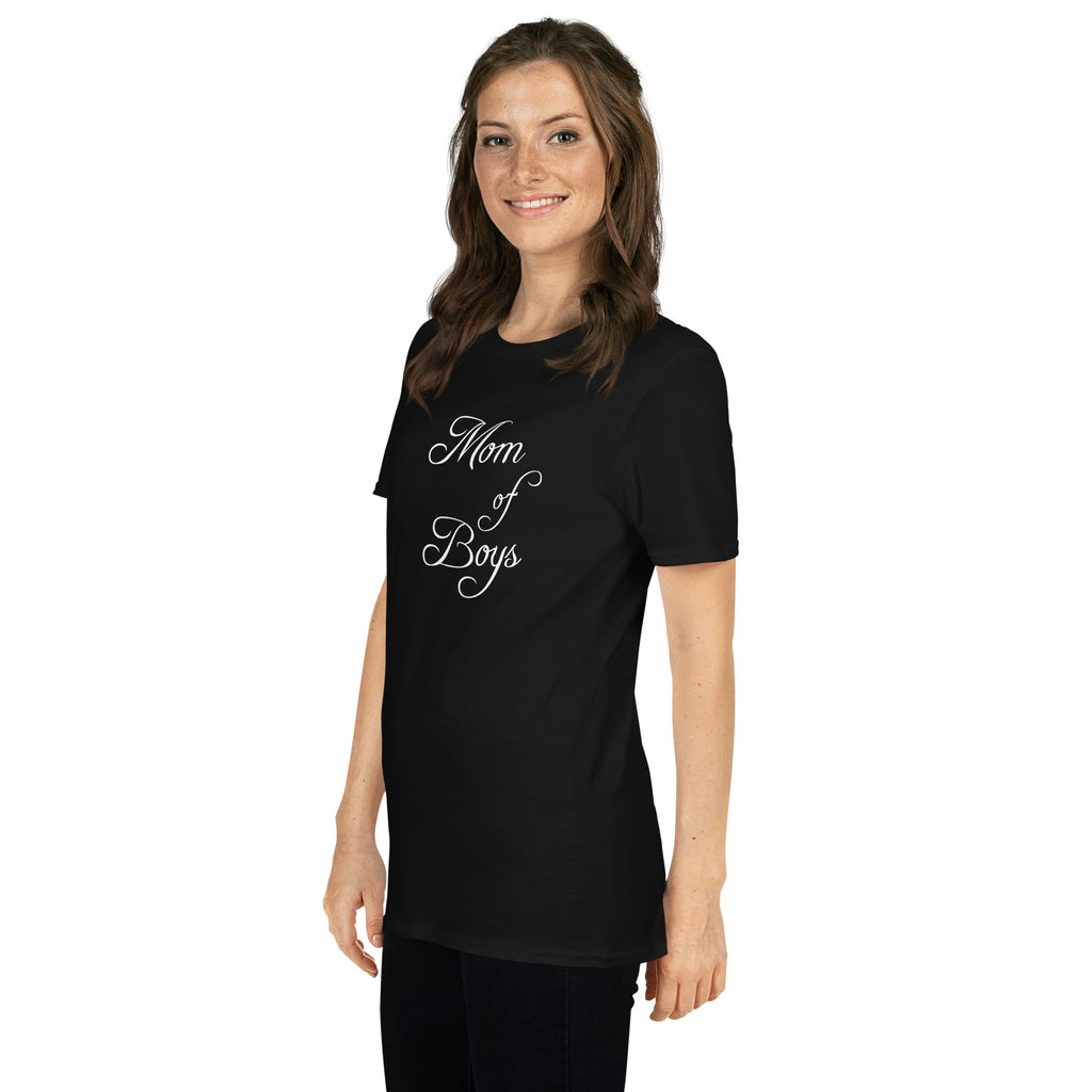 Mom Of Boys Shirt | Mother Tee | Mom Unisex T-Shirt