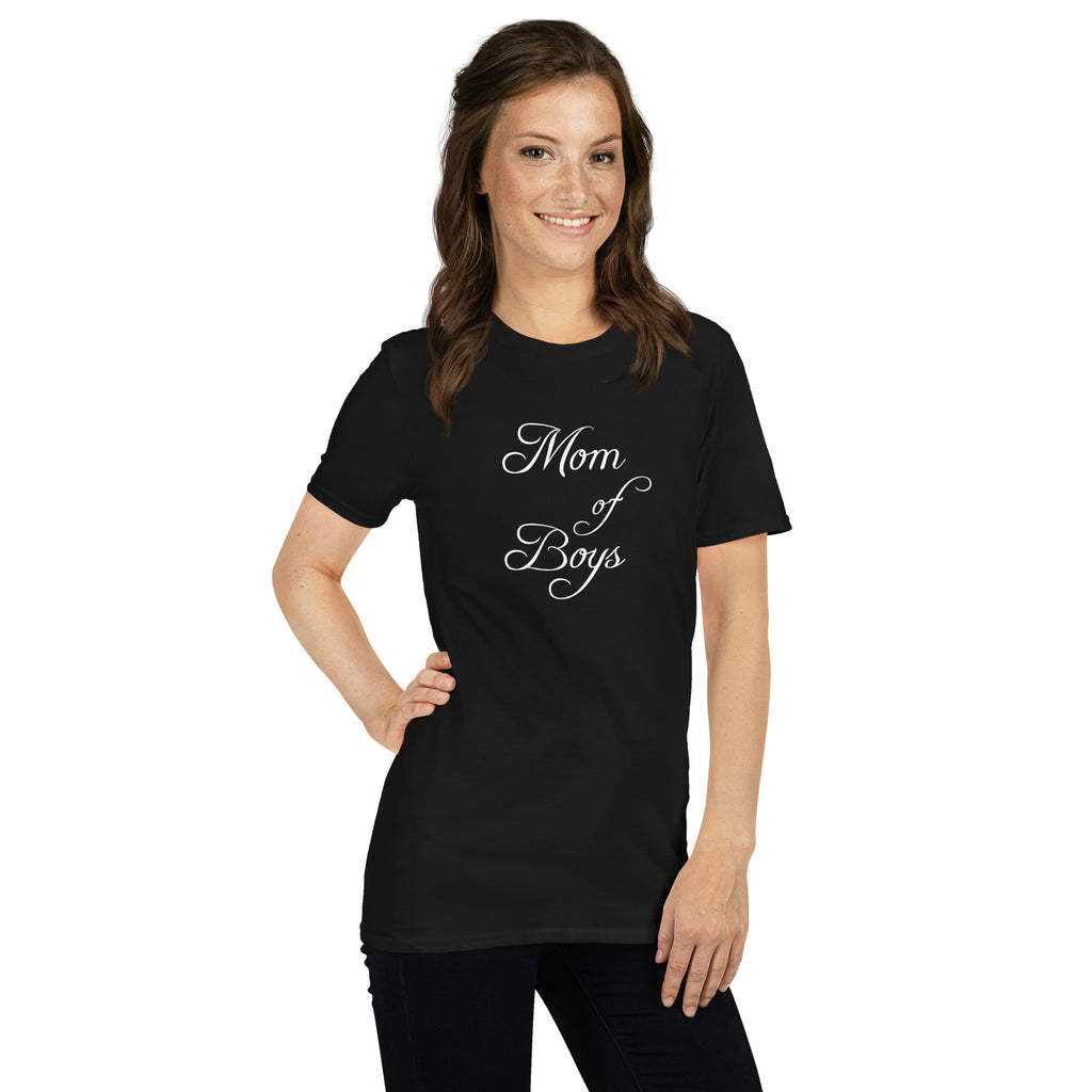Mom Of Boys Shirt | Mother Tee | Mom Unisex T-Shirt