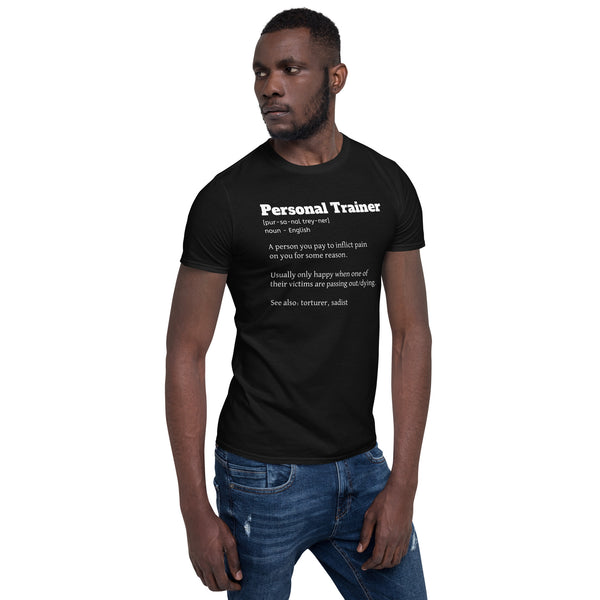 Personal Trainer Unisex Shirt Personal Trainer Gift Gym Shirt for Personal Trainer Exercise Shirt Gym Gift | Personal Trainer Definition Shirt