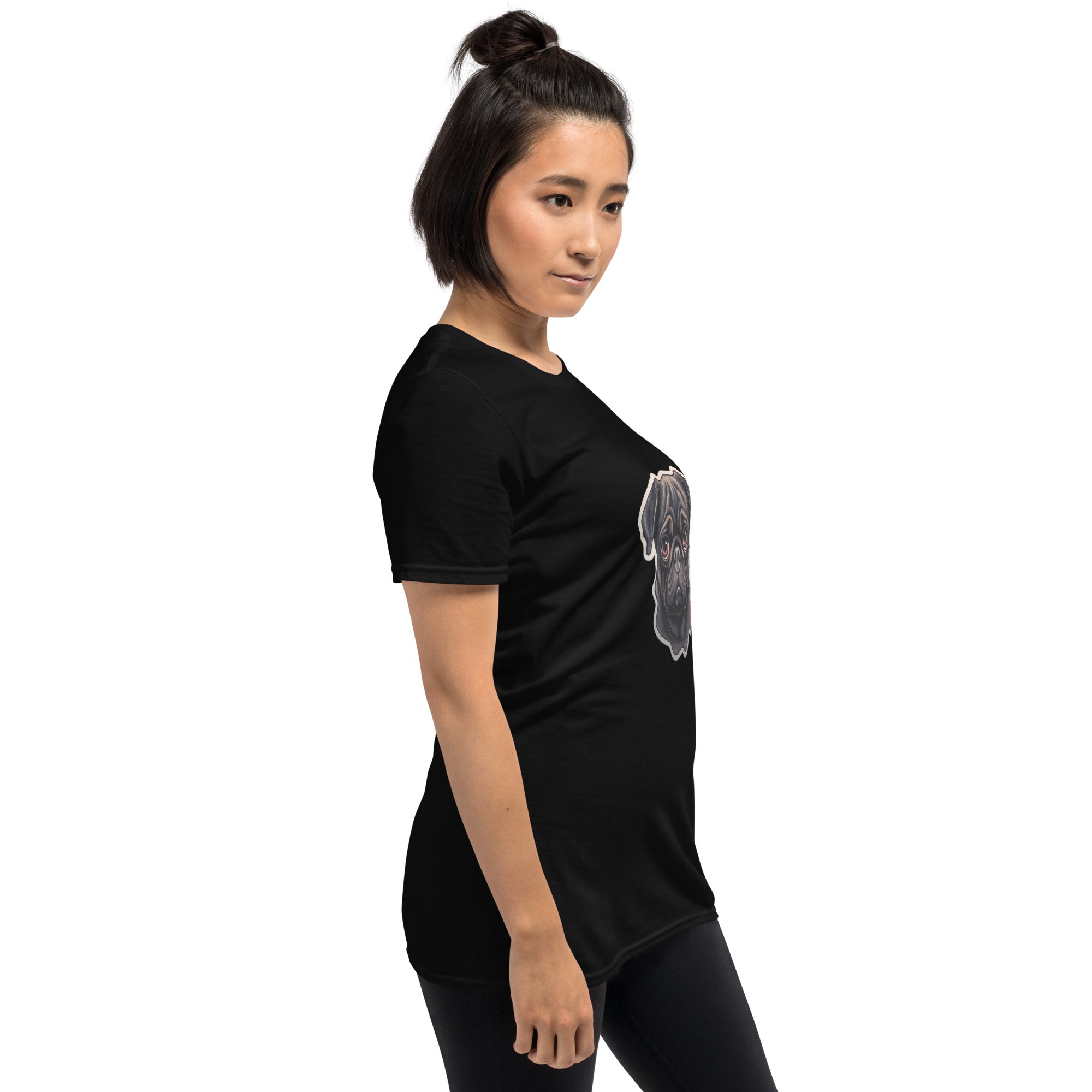 Pug Shirt | Pug Tshirt | Pug Mom Shirt | Pug Tee Shirt | Pugs Short-Sleeve Unisex T-Shirt