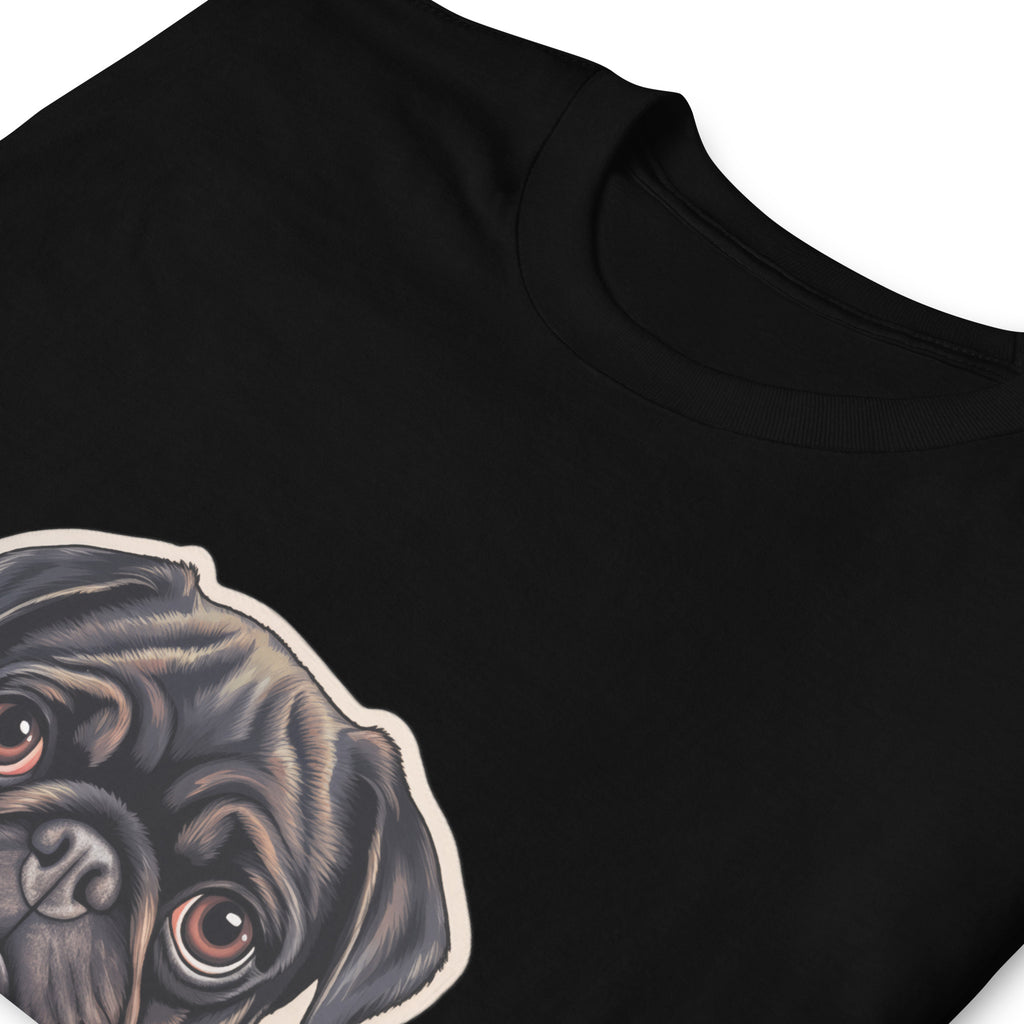 Pug Shirt | Pug Tshirt | Pug Mom Shirt | Pug Tee Shirt | Pugs Short-Sleeve Unisex T-Shirt