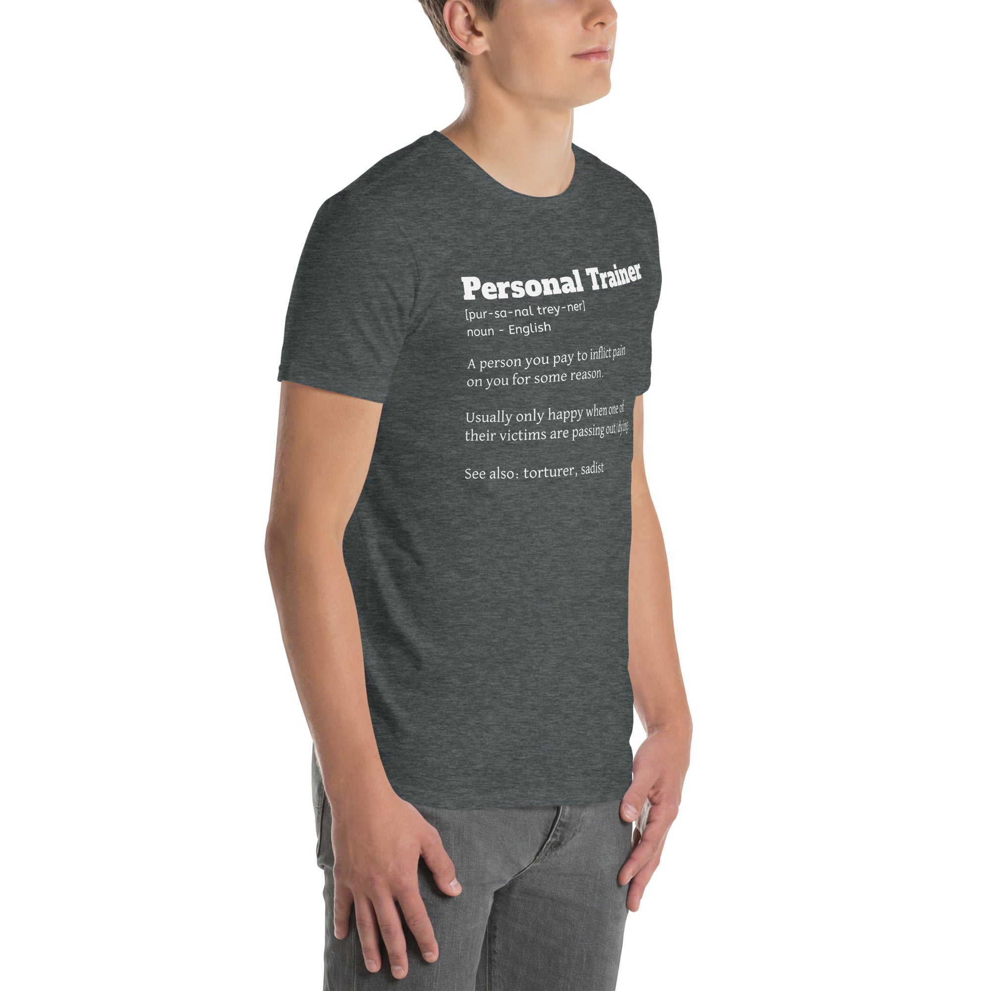 Personal Trainer Unisex Shirt Personal Trainer Gift Gym Shirt for Personal Trainer Exercise Shirt Gym Gift | Personal Trainer Definition Shirt