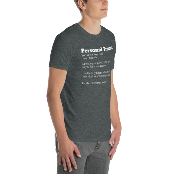 Personal Trainer Unisex Shirt Personal Trainer Gift Gym Shirt for Personal Trainer Exercise Shirt Gym Gift | Personal Trainer Definition Shirt