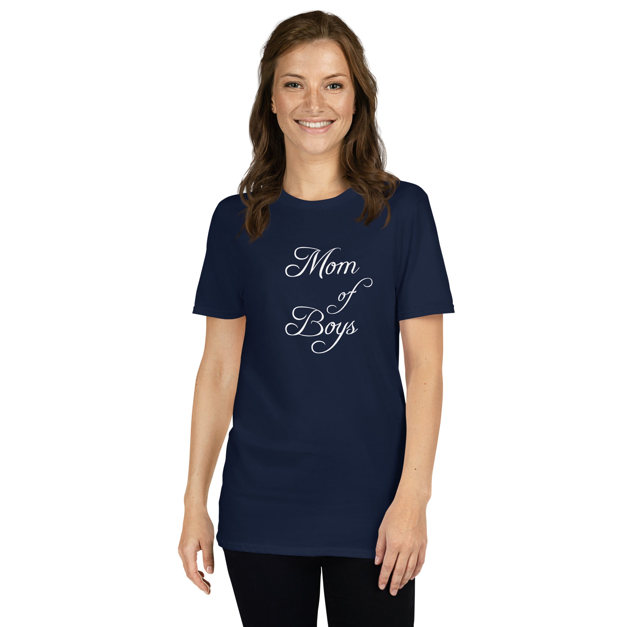 Mom Of Boys Shirt | Mother Tee | Mom Unisex T-Shirt