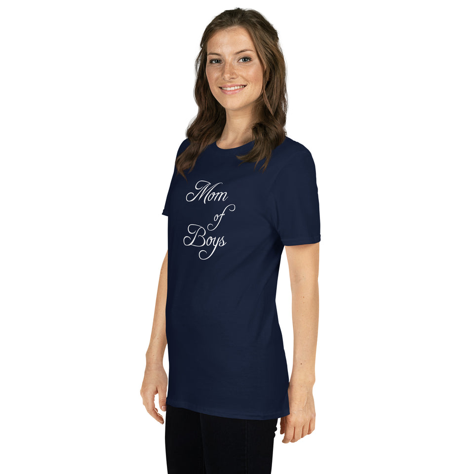 Mom Of Boys Shirt | Mother Tee | Mom Unisex T-Shirt