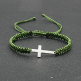 Faith Rope Cross Bracelet | Religious Jesus Cross Bracelet Faith Rope Cross Bracelet | Religious Jesus Cross Bracelet