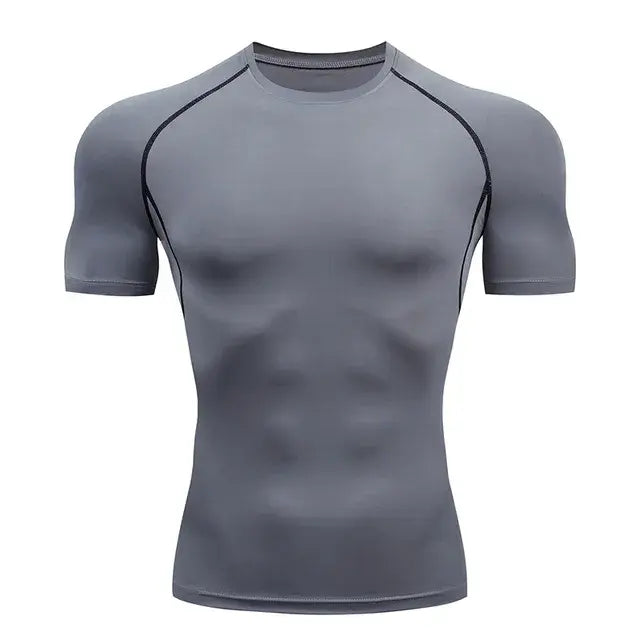 Men's Running Gym Compression T-shirt