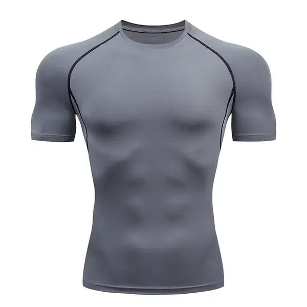 Men's Running Gym Compression T-shirt