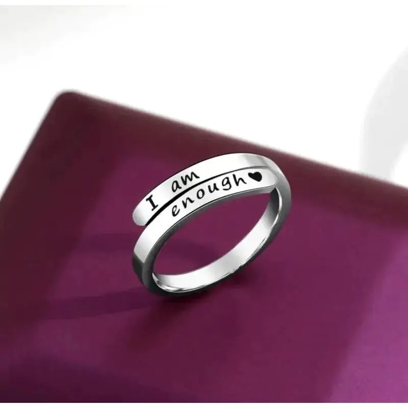 I Am Enough Ring