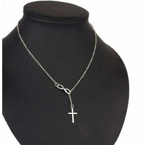 Infinite Faith Jesus Christian Pendant Necklace