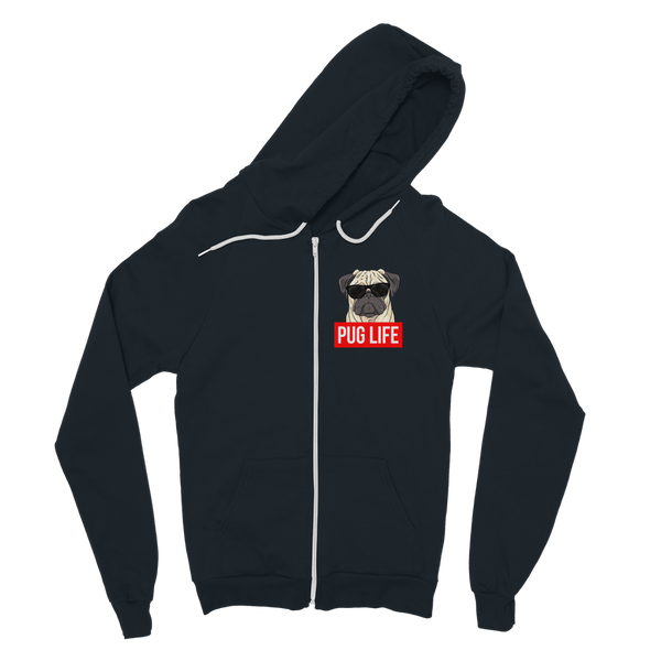 Pug Life - Pug Lover ﻿Classic Adult Zip Hoodie