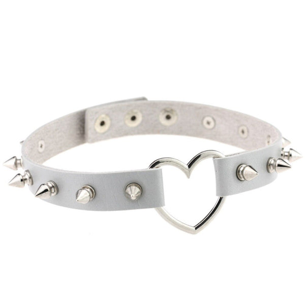 goth choker, punk choker, gothic choker necklace