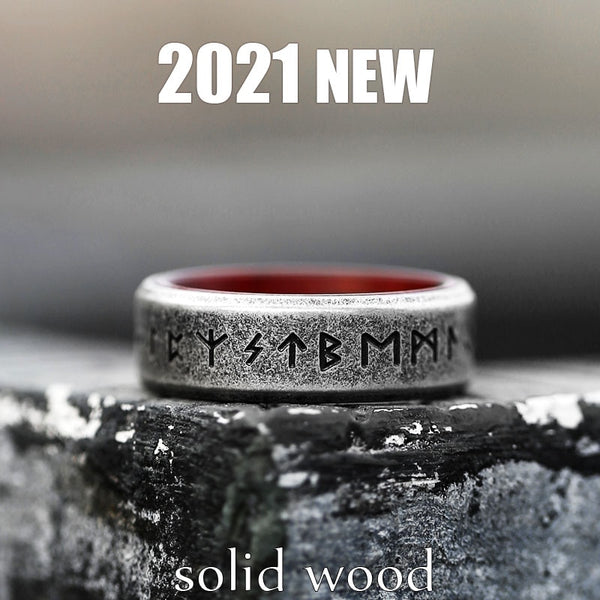 Stainless Steel Odin Norse Viking Ring