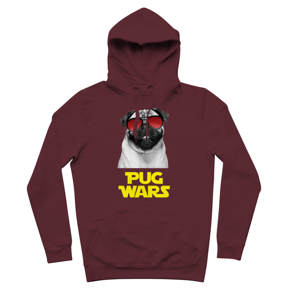 Pug Wars Return Of The Pug ﻿Premium Adult Hoodie