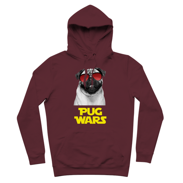 Pug Wars Return Of The Pug ﻿Premium Adult Hoodie