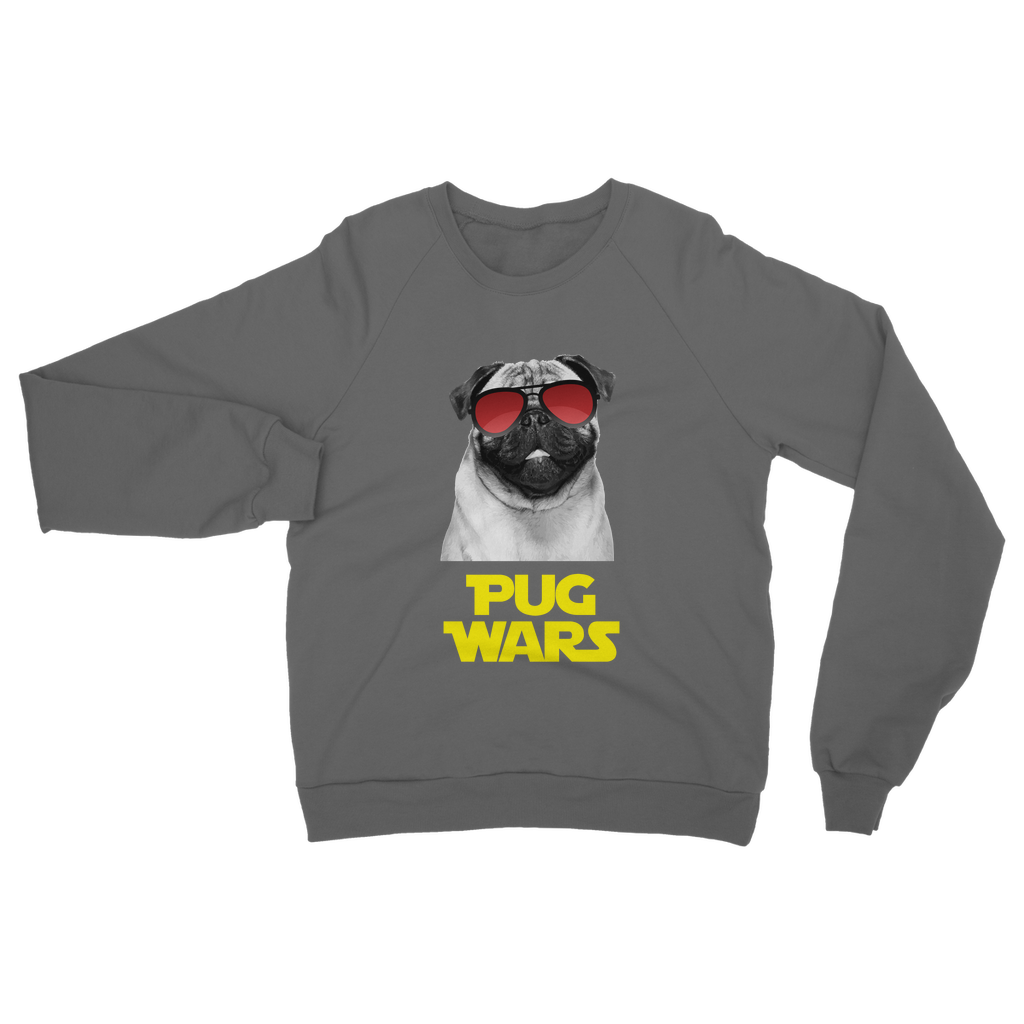 Pug Wars Return Of The Pug ﻿Classic Adult Sweatshirt