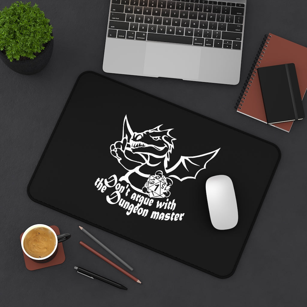 Dragon Fantasy RPG Dice Mouse Pad | Dungeon Master Mouse Mat | Tabletop RPG Mouse Pad | Tabletop Games | RPG Pad | Role Playing Desk Mat Main image