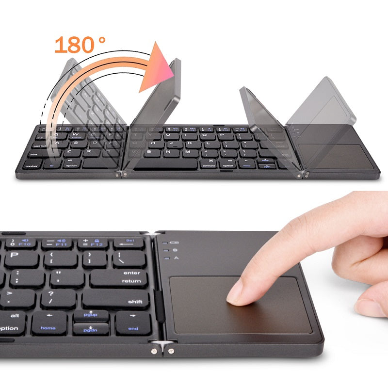 Triple Folding Wireless Keyboard