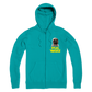 Pug Wars The Last Pug ﻿Premium Adult Zip Hoodie