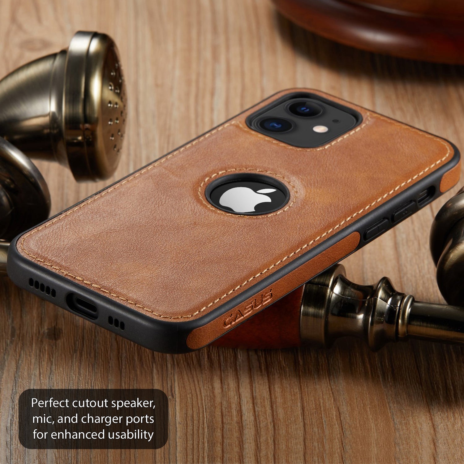 Luxury PU Leather Phone Case For iPhone
